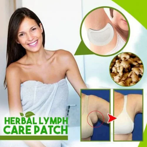 

2/5 PCS Herbal Lymph Care Patch Neck Anti-Swelling Sticker Breast Lymph Node Effective Painless Treatment Patch Health Care