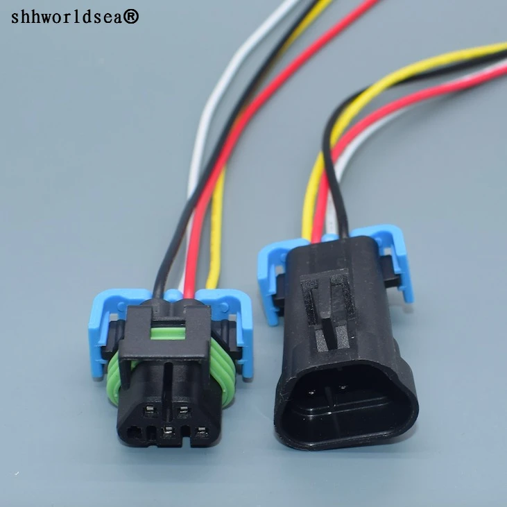 Shhworld Sea 5pin 12146047 12092839 Автомобильный датчик кислорода штекер водонепроницаемый Женский Мужской кабель розетки для BUICK Regal Cruze