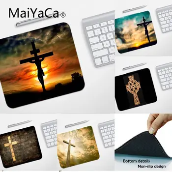

MaiYaCa Top Quality Jesus Cross Silicone Pad to Mouse Game Top Selling Wholesale Gaming Pad mouse Gaming Mouse Pad