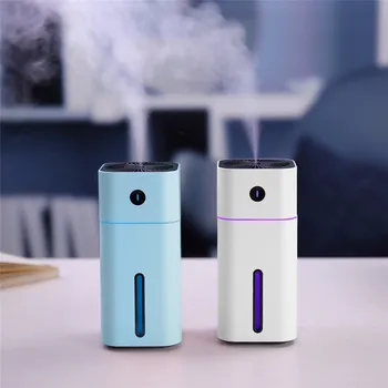 

ELOOLE 220ML High Quality USB Mini Humidifier Air Diffuser Purifier Portable With Colorful Night Lights Mist Hydrating For Home