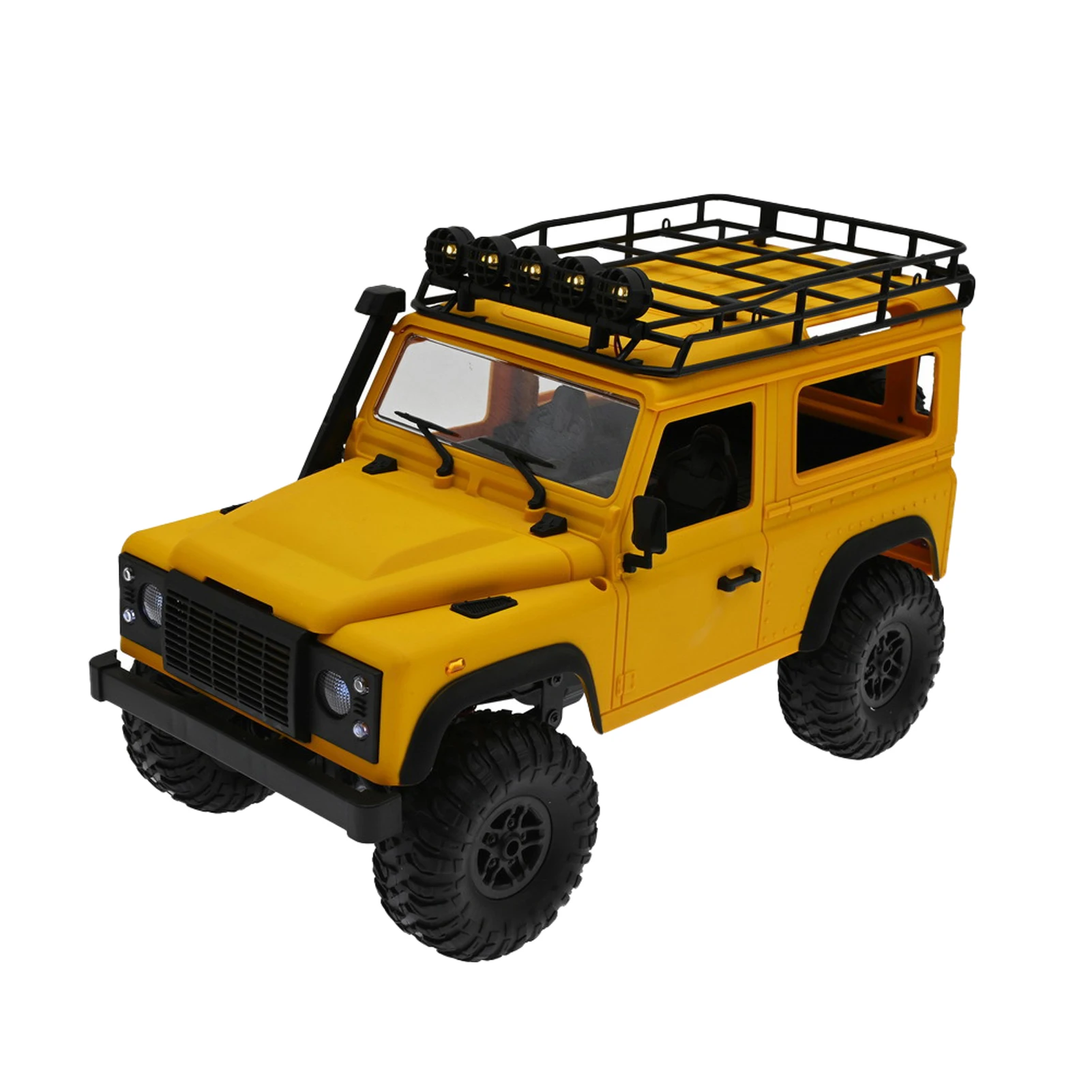 Model For Kids High Speed Truck Crawler Toy Birthday Gift Racing With LED Light 2.4Ghz 1:12 4WD RC Car Rechargeable Simulation