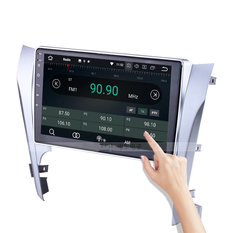 Автомагнитола с IPS-экраном Android 9 мультимедийный проигрыватель для toyota Camry 2012 2013 2014