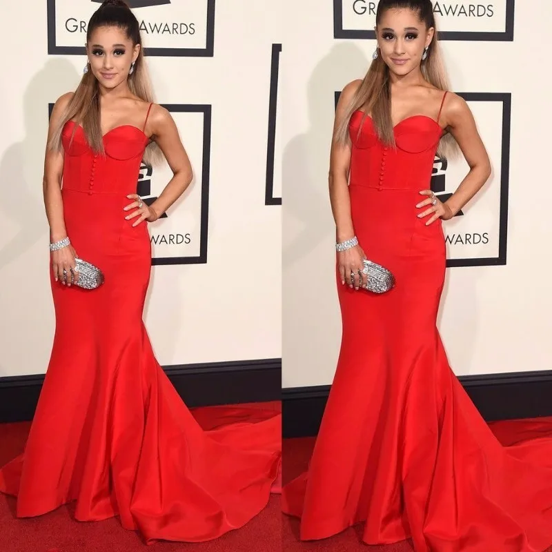 Vestido de noche de satén con alfombra roja para mujer, traje de sirena, vestido de boda, 2021