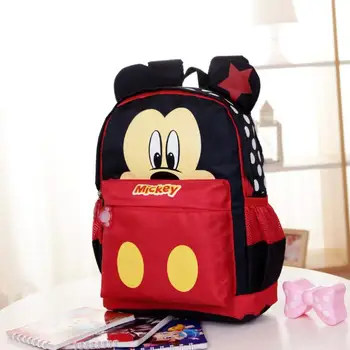 

Cartoon Mickey School Bag Minnie Kids Bag Children School Bag Kindergarten Backpack kid School Bags Satchel For Boys Girls