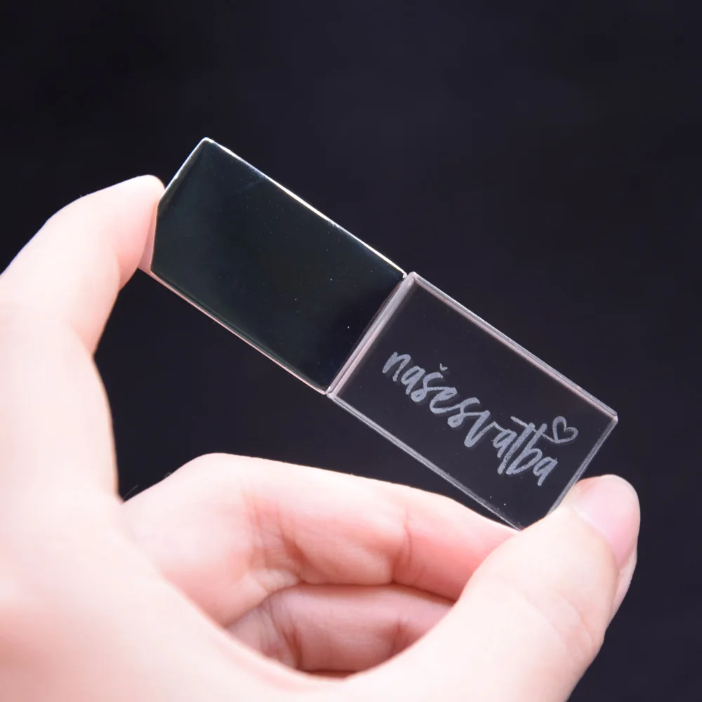USB флеш накопитель серебристый с кристаллами 4/8/16/32 ГБ 2 0|USB флэш-накопители| |