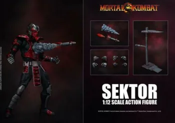 

Storm Toys DCMK002/DCMK003 1/12 Scale MORTAL KOMBAT Sub-Zero Combat Sektor Movable Figure Action Figure Doll Toy for Fans Gift