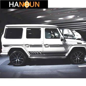 

Sport Styling Car Side Skirt Decal Body Modified Customized Vinyl Sticker For Mercedes-Benz G-class G500 G55 W463