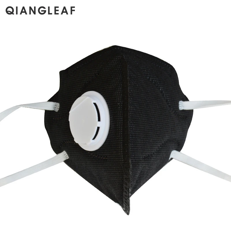 

QIANGLEAF Mask With Breathing Valve, Dustproof, Anti-fog Mask HD46