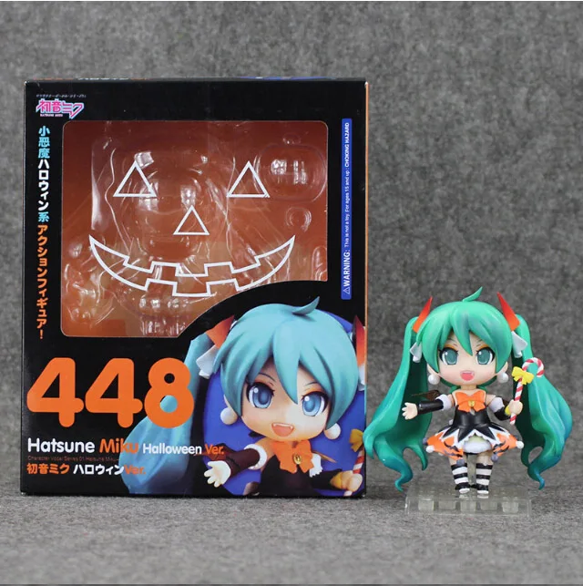 Розовый Вокалоид Hatsune Miku Sakura Figma 014 Figma 394 Sakura Hatsune ПХВ Мику фигурка Коллекционная модель детские игрушки кукла - Цвет: 10cm 448 with box