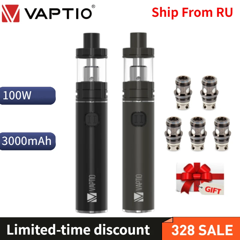 [Отправляем из России] Vaptio C2 Vape комплект 100 Вт электронная сигарета встроенный 3000