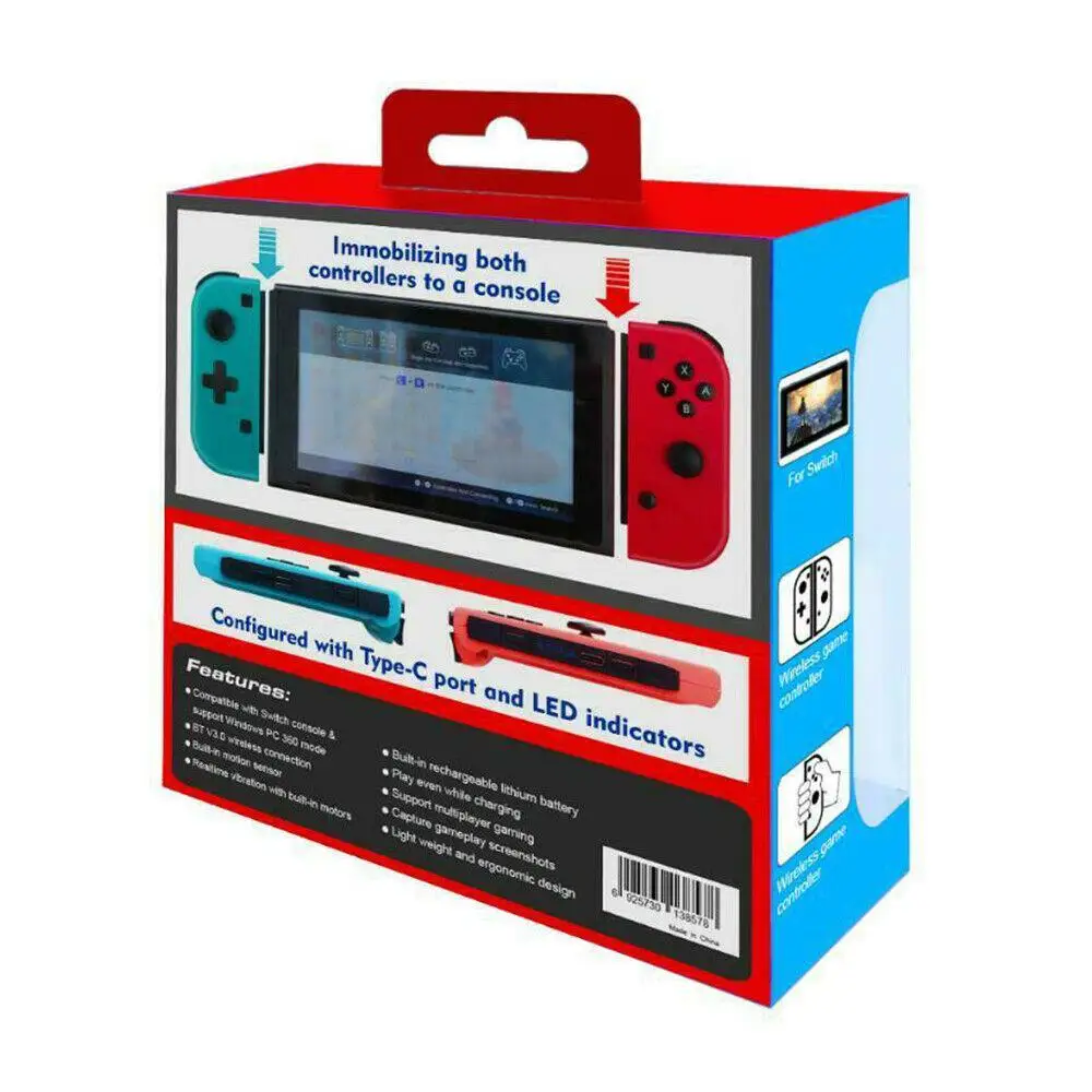 Беспроводной геймпад Pro Joy-Con игровой контроллер для Nintendo Switch Pro игровая Консоль геймпад джойпад D29