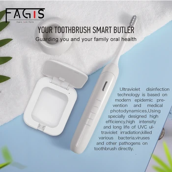 

Fagis 2020 New Smart Induction UV Light Toothbrush Holder Sterilizer Box Toothbrush Cleaner Toothpaste Dispenser Wall Mount