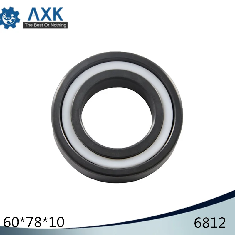 6812 Full Ceramic Bearing ( 1 PC ) 60*78*10 mm Si3N4 Material 6812CE All Silicon Nitride Ceramic 6812 Ball Bearings