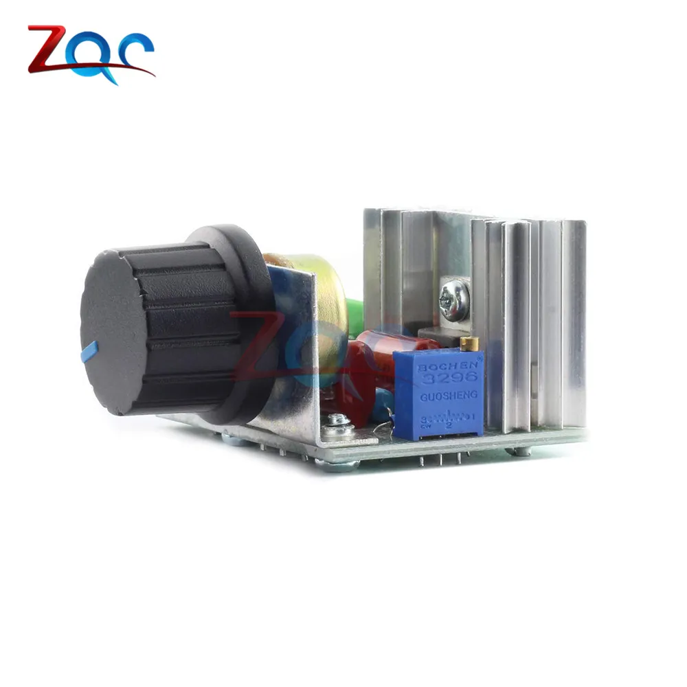 Фото Регулятор скорости двигателя 220 В переменного тока 2000 Вт motor speed motor speed controllerdimmer Регулятор скорости двигателя 220 В переменного тока 2000 Вт motor speed motor speed controllerdimmer