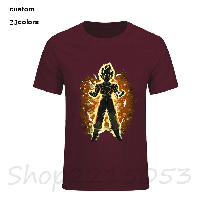 Ropa de calle de 2019, disfraz de goku de Dragon Ball Z de superman Saiyan,  camiseta de marca con impresión de anime para hombre, camiseta de tv de una  pieza|Camisetas| - AliExpress