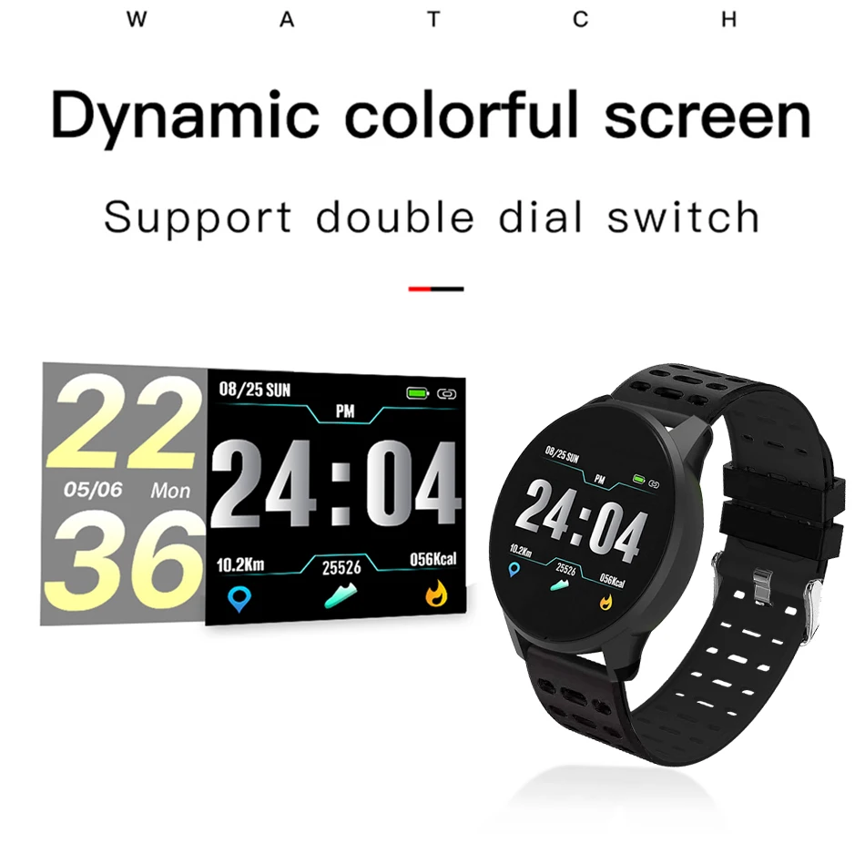 LIGE Смарт-часы для мужчин спортивные Смарт-часы фитнес-трекер кровяное давление датчик сердечного ритма шагомер Healthwatch для Android ios
