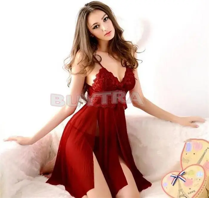 Night Gown Dress Evening Sexy Nightgown 