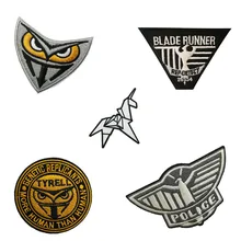 Blade Runner Tyrell Genetic Replicants Owl Uniform Movie TV Iron On Sew On Patch Cosplay Comstume scrapbooking accessories