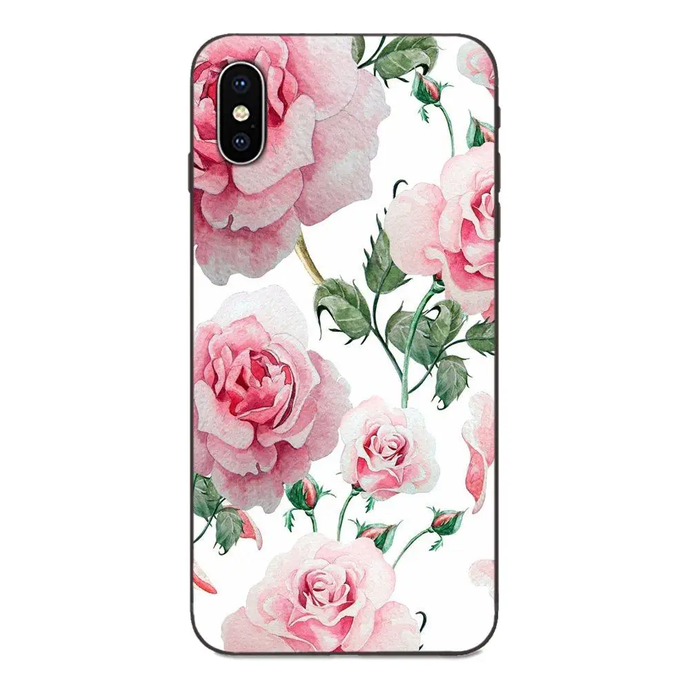Чехол из ТПУ с принтом для huawei Y3 Y5 II Y6 Y7 Y9 nova 2 Plus 2S 3i 4 4e Lite Plus Prime красный розовый мрамор - Цвет: as picture
