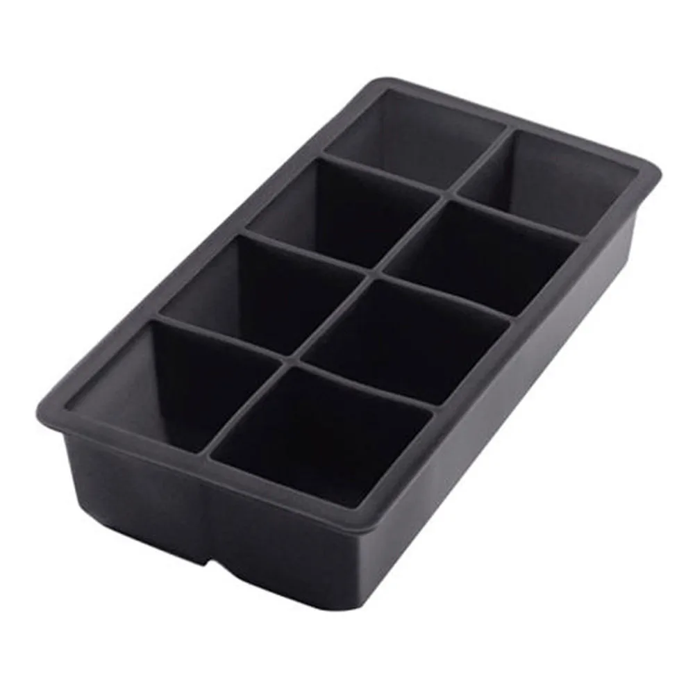 Silicone Ice Cube Tray Large Mould Mold Giant Maker Square Bar Ice Food Home DIY 