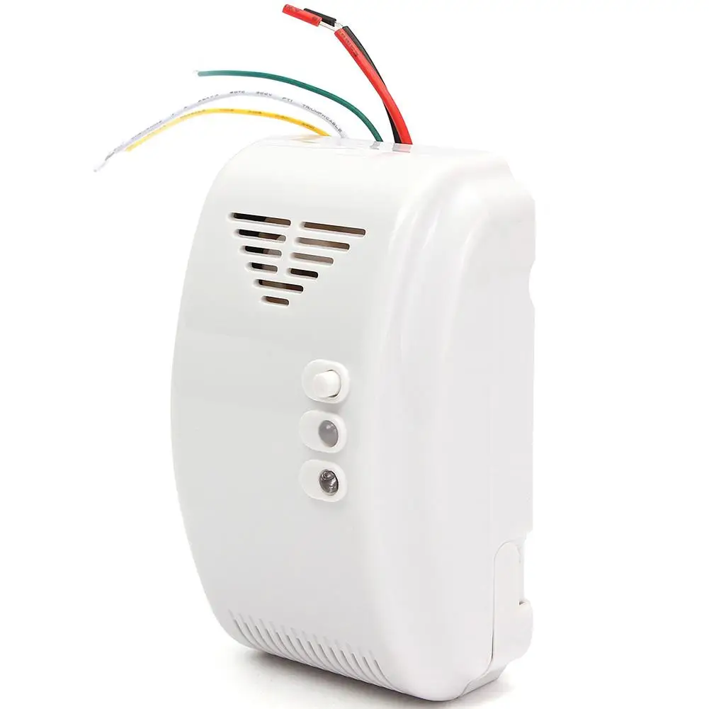 

12V Home Security Propane Butane LPG Naturals Gas Leakage Detector Sensor Alarm
