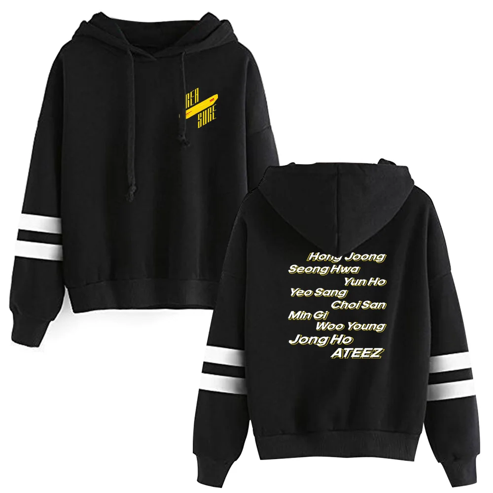 

2022 ATEEZ Hooded Sweatshirts Kpop ATEEZ Hot Sale Hoodie Pullover Hoodies Casual Clothes a Teenager Z Women Long Sleeve Full 320