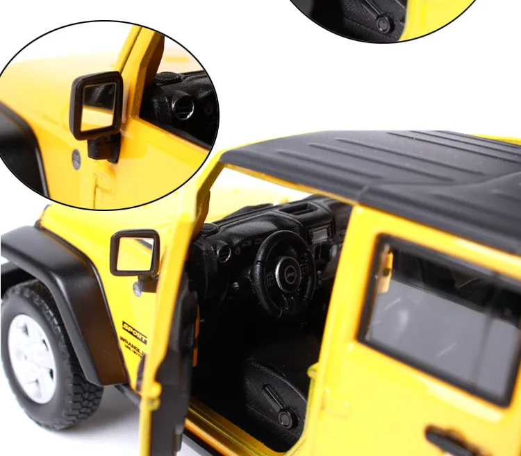 Maisto 1:24 Jeep WRANGLER Коллекционное издание металлическая литая модель автомобиля детские игрушки подарок
