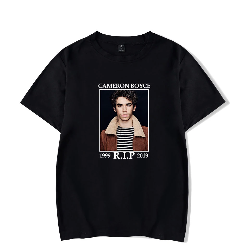 Футболка Cameron Boyce для мужчин и женщин летняя универсальная крутая повседневная