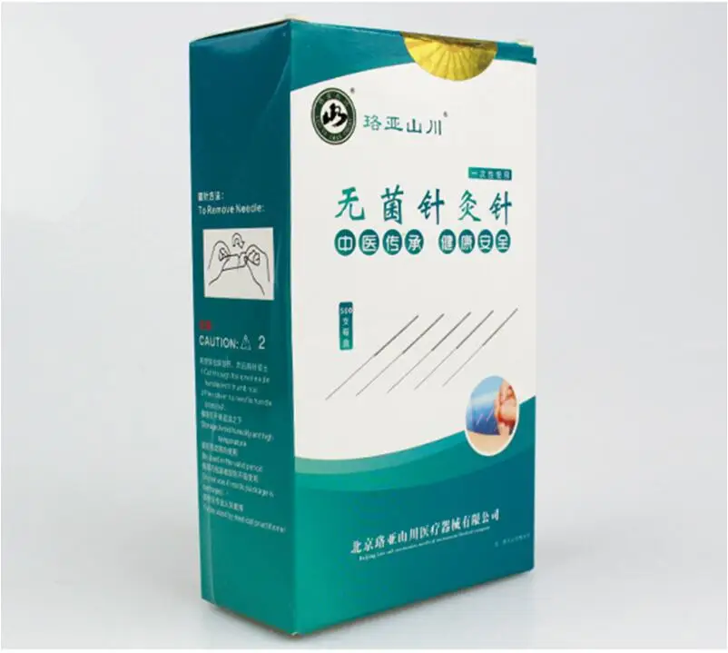 Disposable Acupuncture Needle 500pcs /pack Acupuncture Needles Disposable Needle Beauty Massage Sterilze