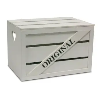 

Wooden box "Original" white color (Measures: 33*19*19 cm)