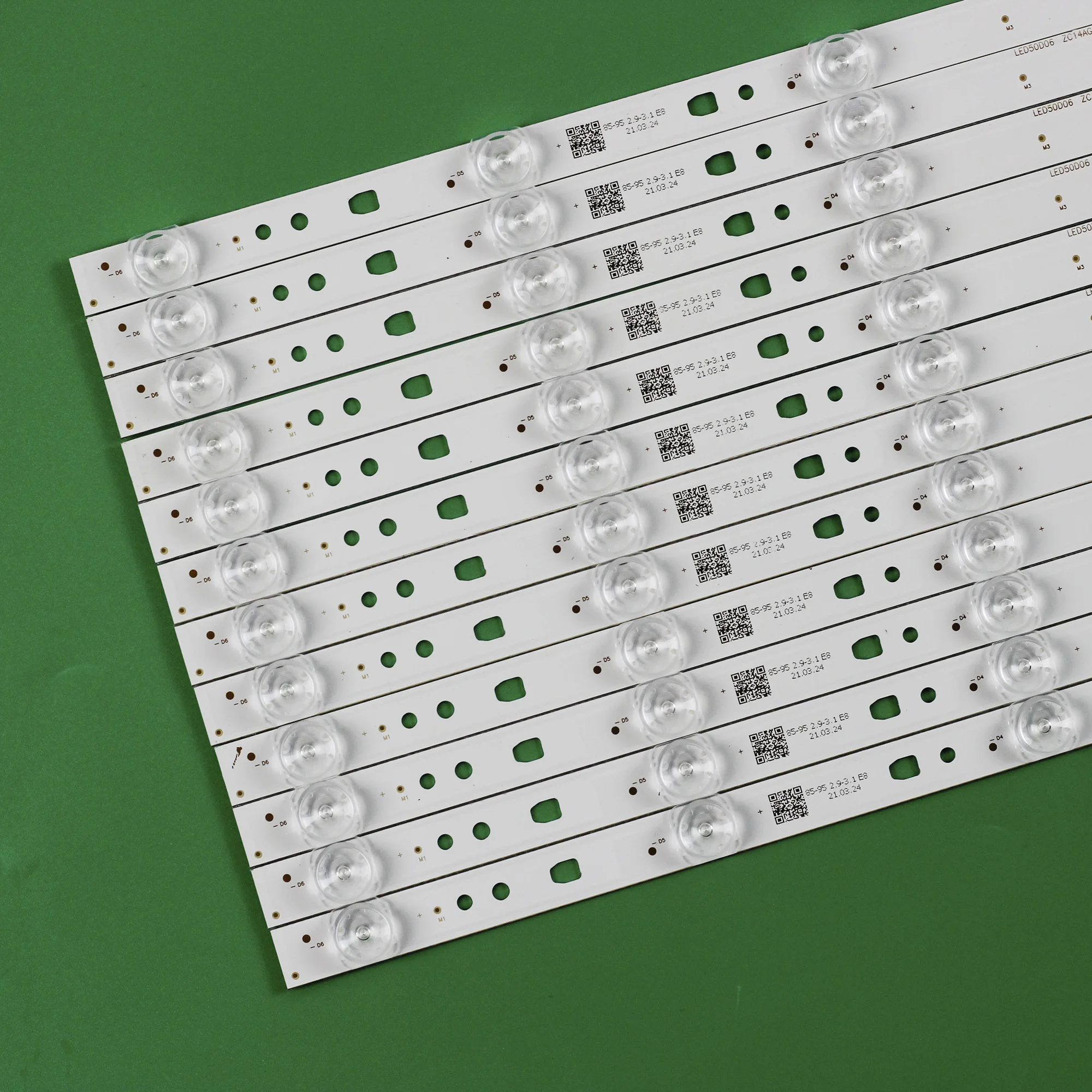 Retroiluminação Led Tira Lâmpada Led50d601a 30350006202 para Jvc Haier Lt50c550 50e3500a 50a6m 50a6 Le50u51a Lt-50em76 50e3500 - Imagem 6