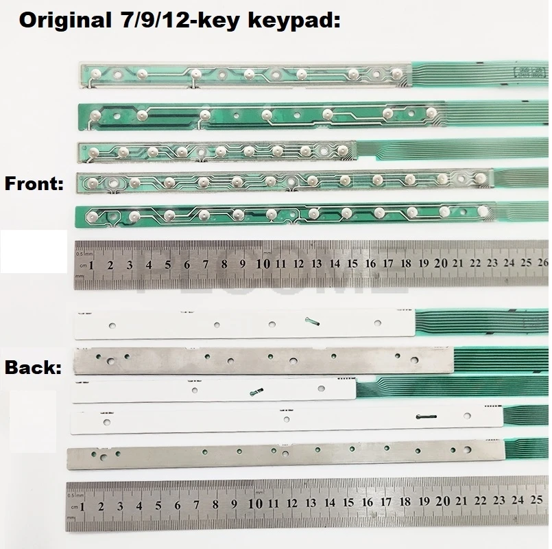 A98L-0001-0519 ЧПУ HMI мембранные кнопки для клавиатуры для Fanuc машина операторская панель 7 9 ключ или 12 ключ