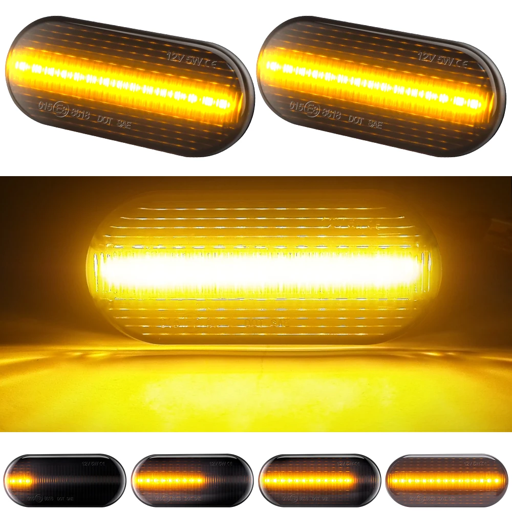 2 шт./компл. 12V SMT T10 SMD 15LED декодирования желтым течет поворота светильник для SEAT Ibiza 6L SEAT Cordoba Альгамбра Толедо 1 м Леон 1 м