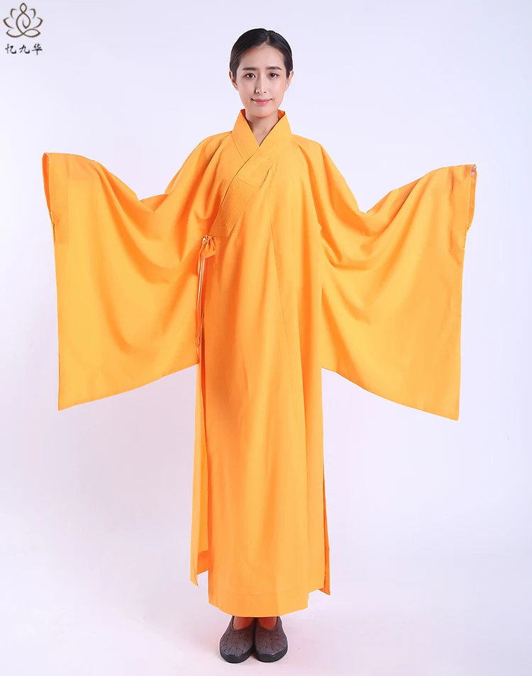 Медитация дзэн Шаолинь Hanfu Китайская традиционная Костюмы s для костюм монаха буддийская одежда костюм священника даосизм Тибетский одежда