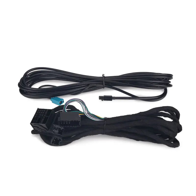 Bz6m For Mercedes Benz W211 W463 W219 W215 W220 Has Fiber Optic System 6m Extension Power Radio Wiring Harness Autoradio Connect Cables Adapters Sockets Aliexpress