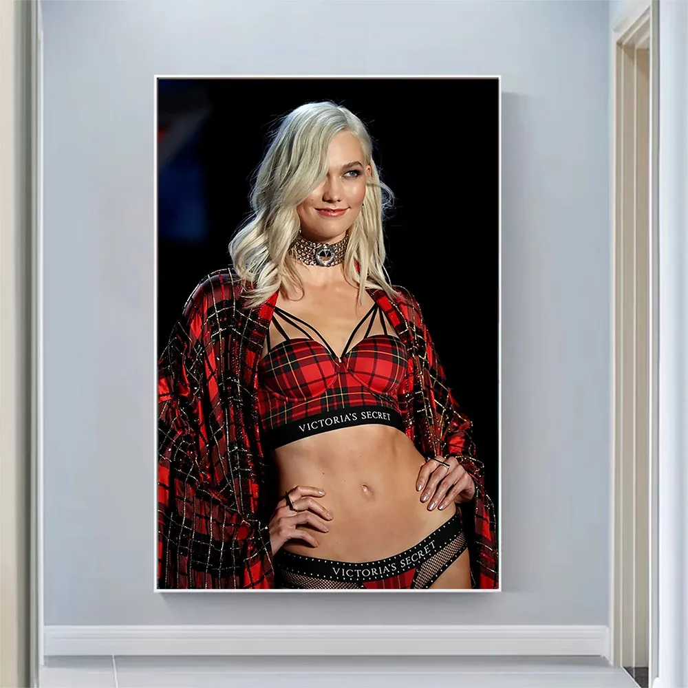 

Silk Cloth Wall Poster Karlie Kloss Sexy Model Star Art Home Decoration Gift