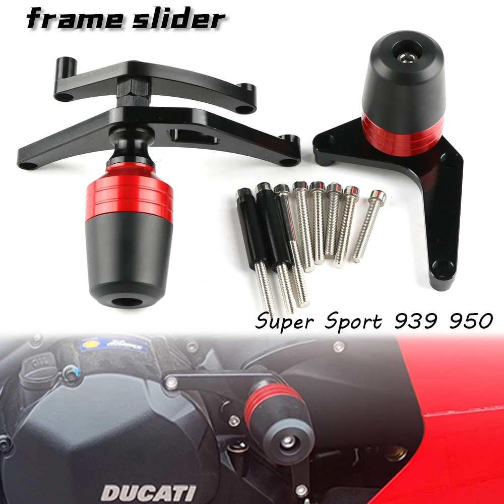 Cadre de Protection Contre les Chutes de Moto, Protection de Carénage  Coulissant, Tampon Anti-Crash pour DUCATI Supersport 939/950 Supersport939  - AliExpress