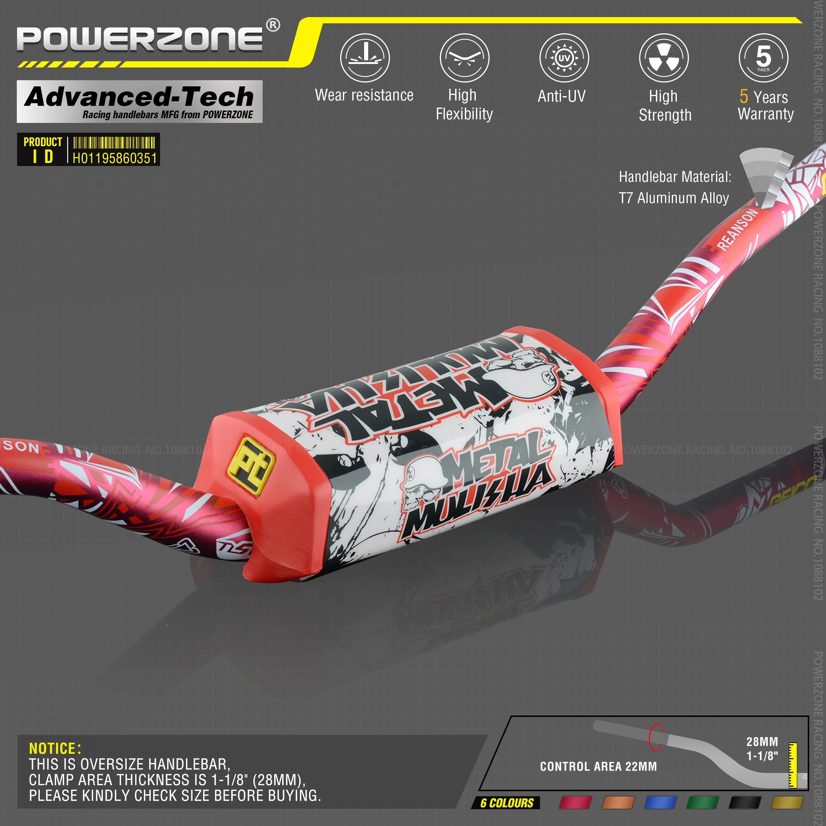 Руль для Pro Taper Pack Bar 1-1/" Классическая дверная ручка барные Колодки Ручки Pit Pro Racing Dirt Pit Bike мотоцикл с адаптер cnc