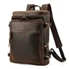 Large Leather Backpack Men Luxury Designer Laptop Bagpack for Man Backpack for School Bag Travel Backpack Bag Men's Daypack 1