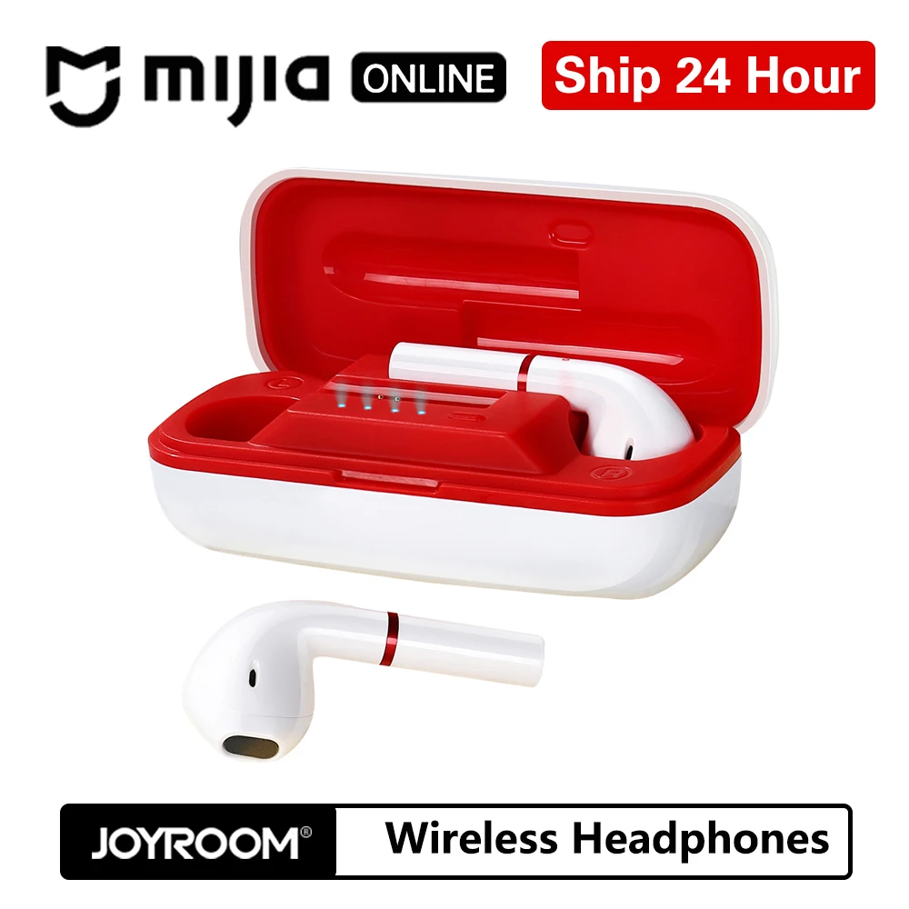 JOYROOM T06MINI TWS наушники Bluetooth 5,0 сенсорное управление Беспроводная стереогарнитура наушники-вкладыши с микрофоном HIFI качество тона