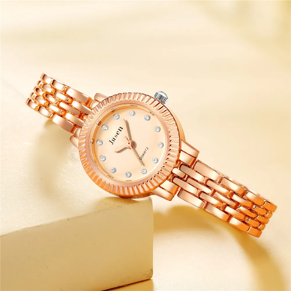 

Women Luxury Rose Gold Bracelet Watch Ladies Fashion Casual Quartz Wristwatch Female Clock Reloj Mujer Relogio Feminino Montre