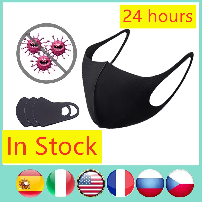 

Face Masks Mouth Mask Anti-dust Washable Cycling Reusable Unisex 1/2/5/10/20 PCS Bicycle Mask Ready Stocks fast Shipping QM