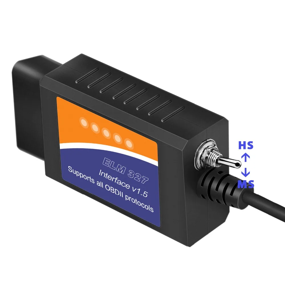 ELM327 OBD2 сканер elm 327 USB v1.5 Bluetooth считыватель кодов автомобильный диагностический