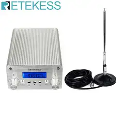 Retekess TR502 5 Вт/15 Вт PLL FM передатчик Мини Радио Стерео станция Bluetooth беспроводной вещания + мощность Антенна