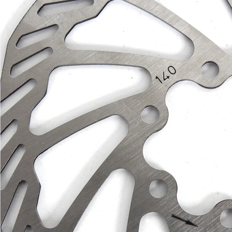 Stainless Steel Mountain Bike Disc Brake, Bicycle Parts, 6 Generations, 140 mm