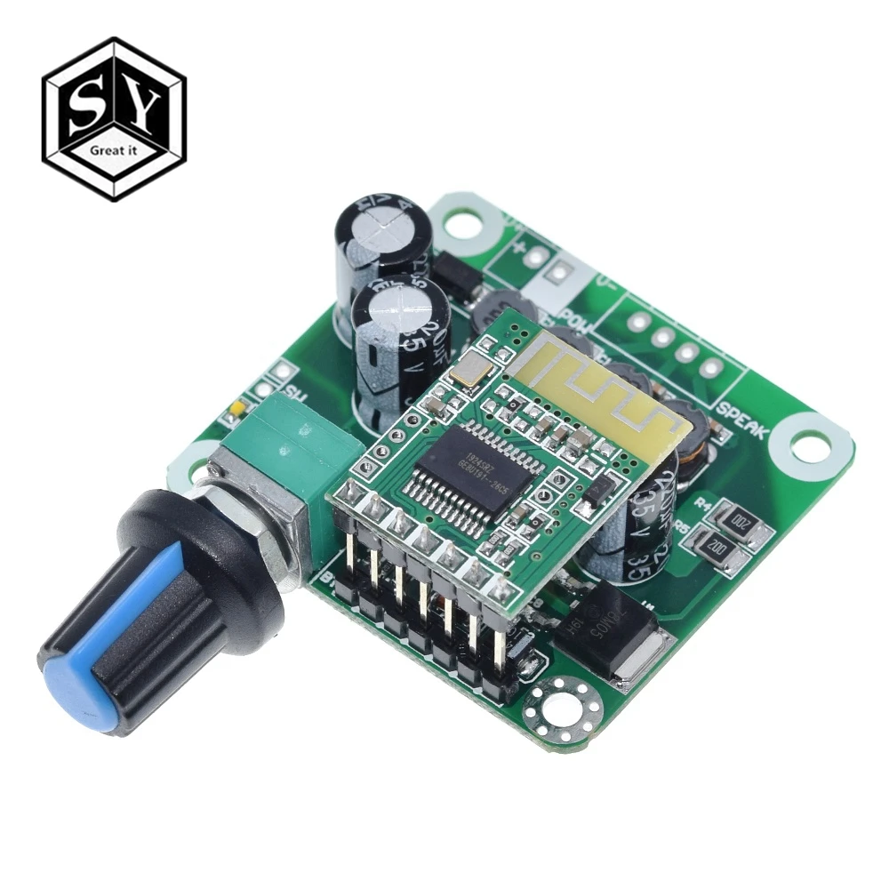 Bluetooth 4 2 TPA3110 15 Вт + Цифровой стерео аудио усилитель мощности плата модуль 12 в 24 для