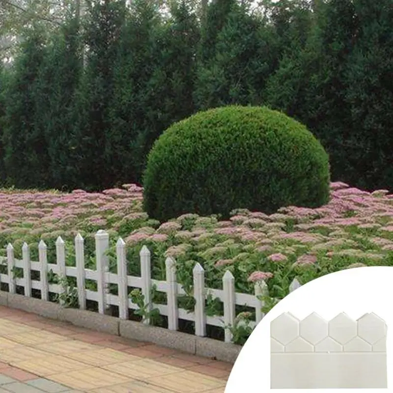 Plastic Making White Garden Road Along Stone Flower Bed Side Stone Tree Waizi Road Edge Plastic Concrete Flower Pond Brick Mould