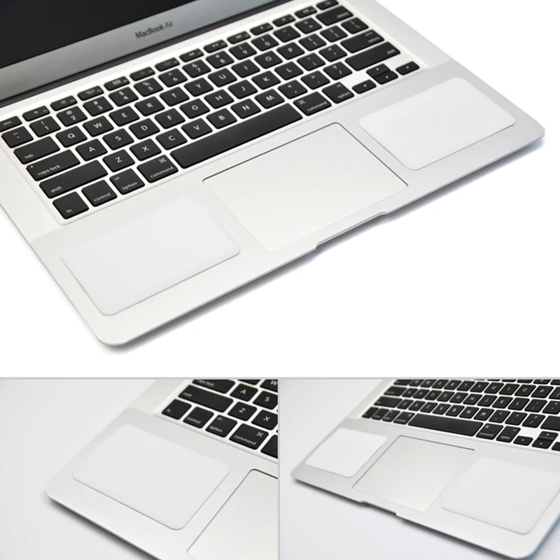 Защитная крышка для клавиатуры, подставка для рук, наклейка для ноутбука MacBook 1" 15" 1" 13", аксессуары для ноутбуков, силиконовая подставка для рук для MacBook - Цвет: Прозрачный