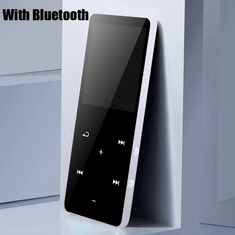 MP3 Player Bluetooth Speaker Sport MP3 Music Touch Key Built-in 8GB 16GB HiFi Portable Walkman With Radio FM Recording