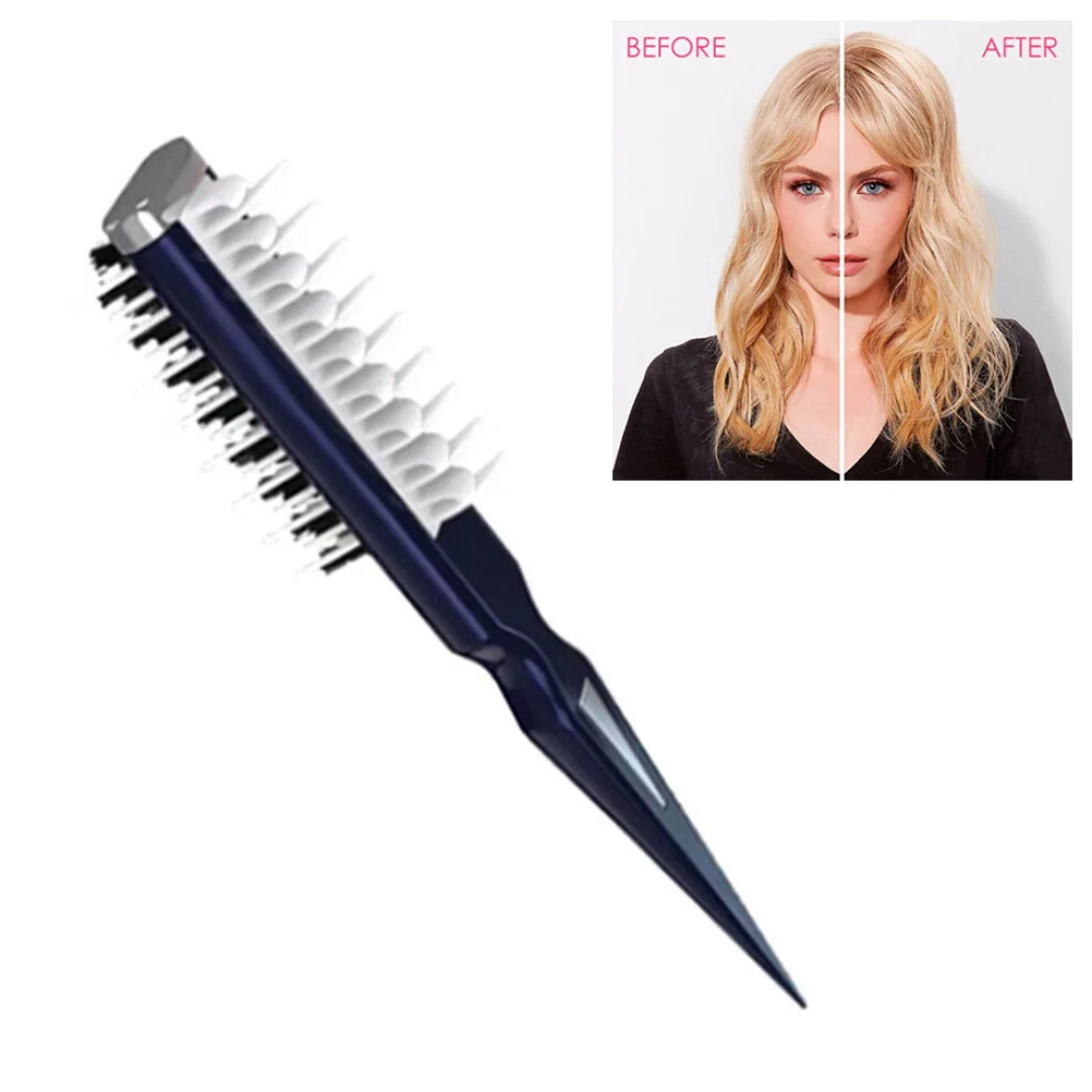 

New instant curly hair comb hairstyle fluffy shark fin comb professional hair style smooth comb ladies men Volumia Style Comb